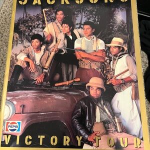 Jacksons Victory Tour program